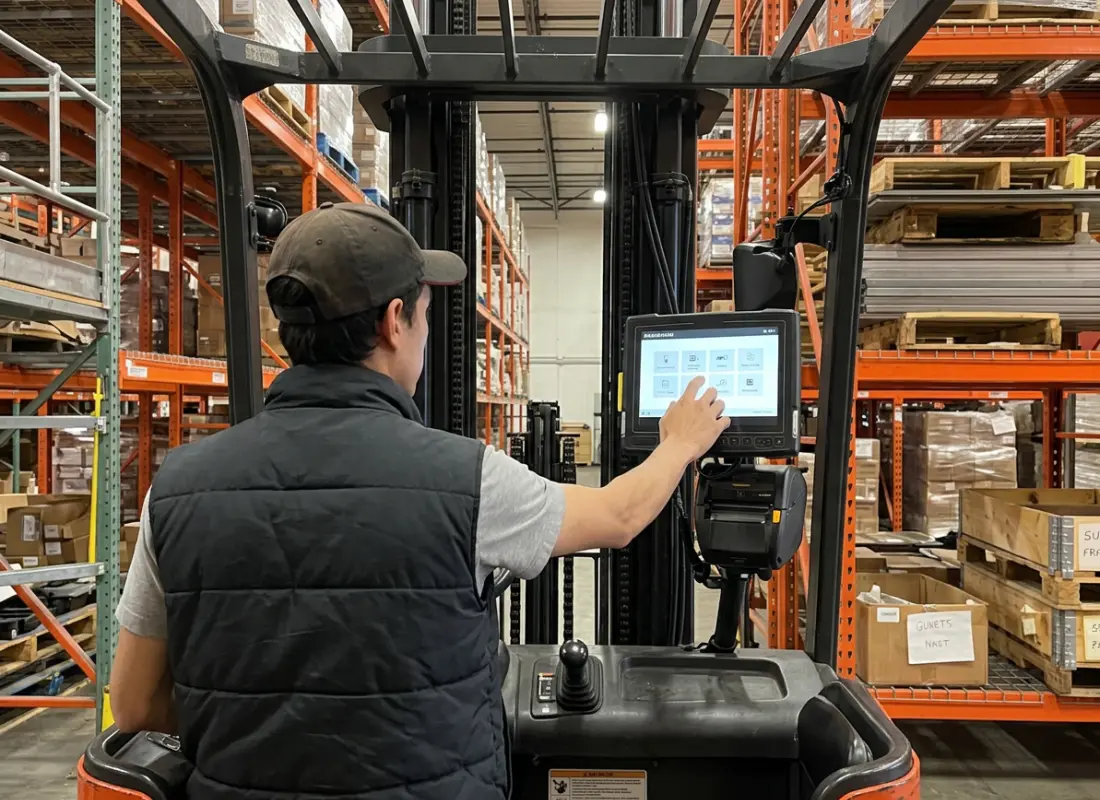 Forklift computers