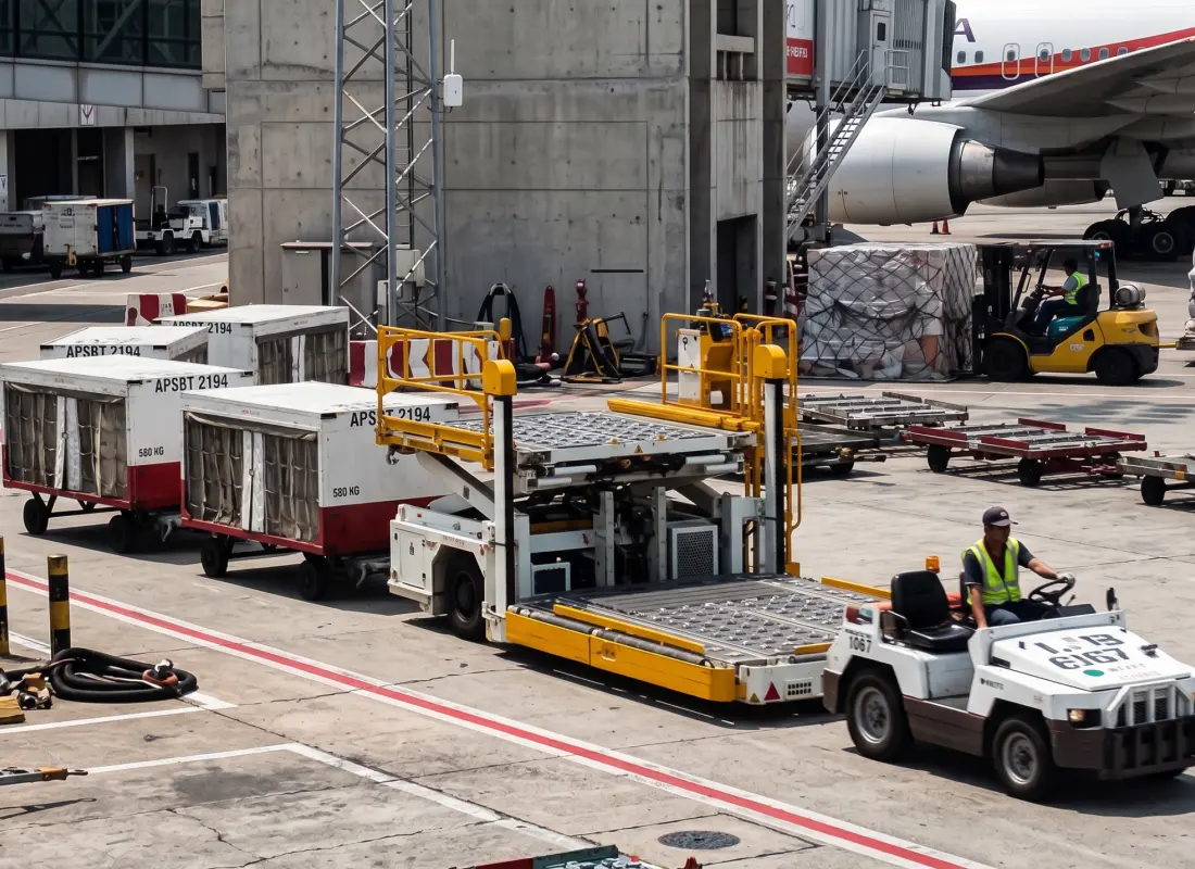 Below-wing & ground handling