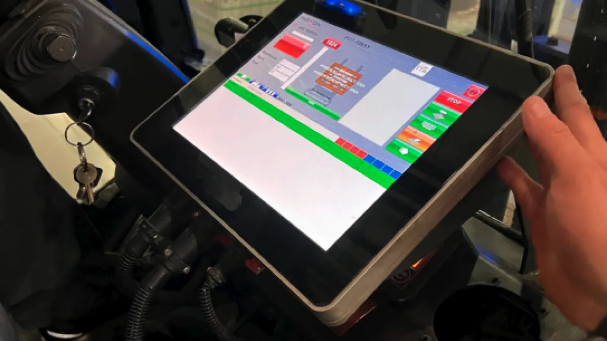Fork-lift on Private 5G