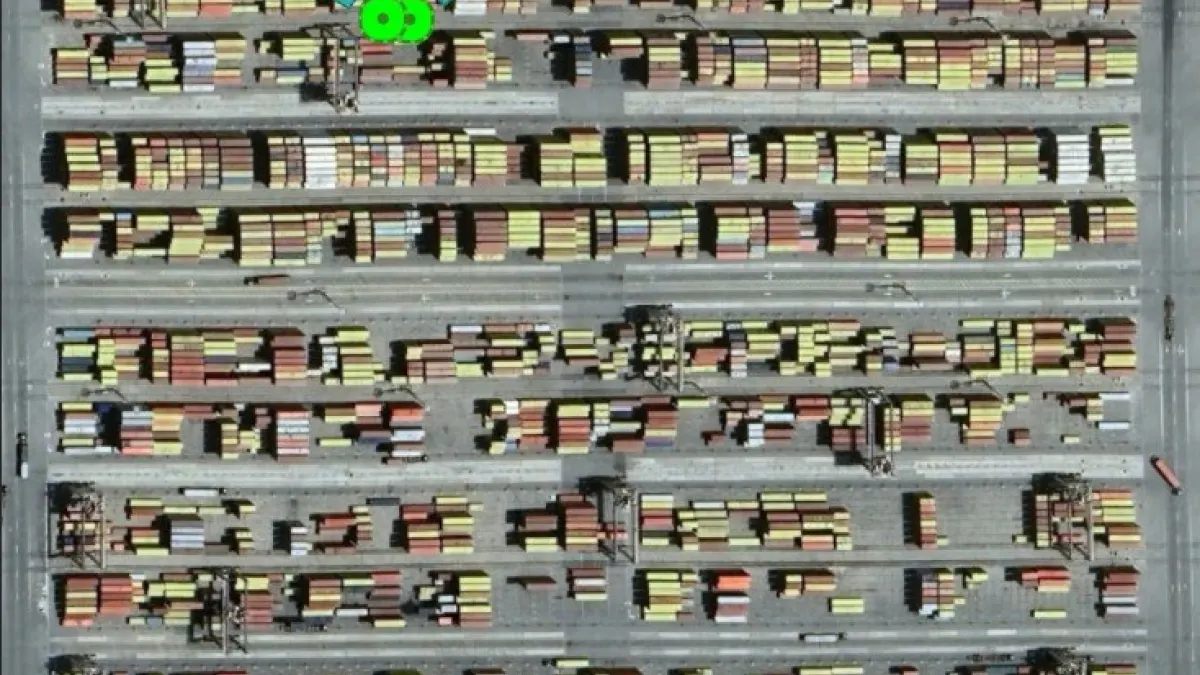 Yard-wide drive-test coverage