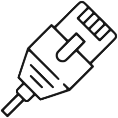 Icon connectivity ethernet wired ink 512