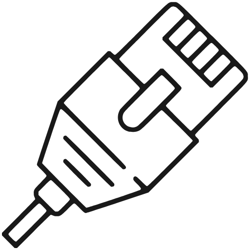 Icon connectivity ethernet wired ink 512