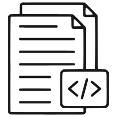 Icon resources tech documents ink 512