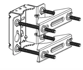 AP 21 pole or wall mounting bracket