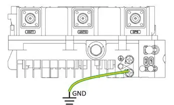 AP 21 ground cable connection