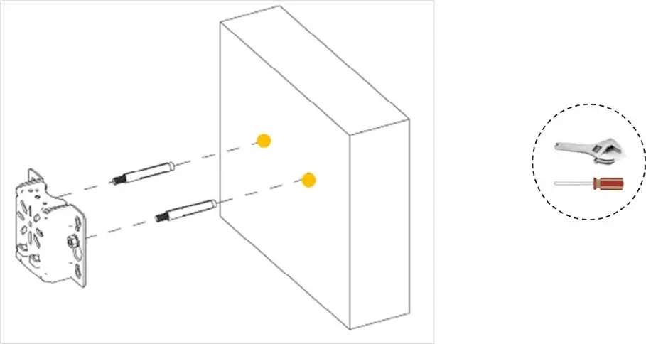 AP 21 wall mount - hang bracket