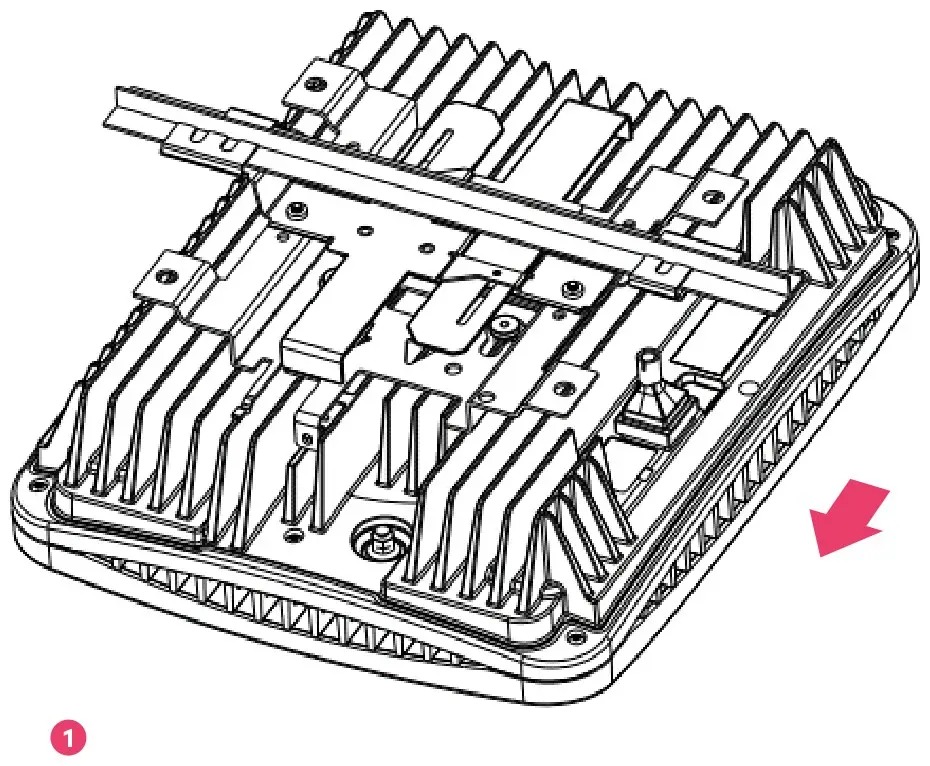 AP 22 Prelude T-bar step 5 - fasten the M3x9 screw